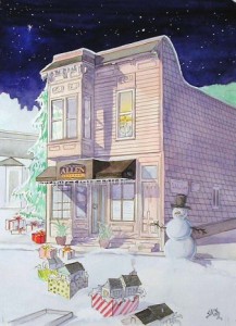 Frank H. Allen Holiday card