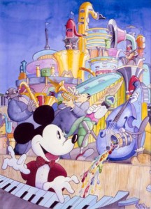 Mickey in Musicland