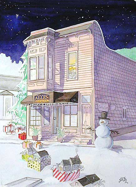 Frank Howard Allen Holiday Card 